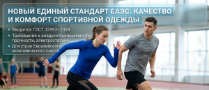 Новый стандарт на спортивную одежду: вводятся единые требования к качеству и комфорту